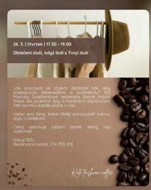 Oblečení sluší, když ladí s&nbsp;tvojí duší